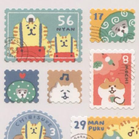 【☘️clover☘️様♡専用】 ギャレンタイン ロールステッカー&メモセット Amazon | 切手っぽい ステッカー【ごろごろにゃんすけ】かわいい